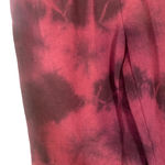 PINK - Victoria's Secret Pink by Victoria's Secret Maroon Red Tie Dye Joggers Women Sz XS Photo 3