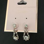 Adrienne Vittadini Elegant 1.25" Crystal Earrings, dainty & impressiv Photo 0