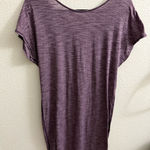 Lululemon  Retreat Dress Heathered Black Cherry Size S Fall Layer Casual Photo 0