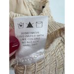 Dress Forum beige ivory smocked peasant ruffle sleeve boho top size medium Photo 8