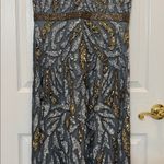 Mac Duggal NWT 5532 Embellished Illusion Cap Sleeve Column Gown Size 10 Photo 6