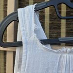 Free People  Costa Brava Mini Tunic Dress White M Photo 11