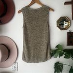 Larry Levine scallop trim knit sweater vest sleeveless Women’s SIZE MEDIUM Photo 2
