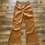 Cider Rust Corduroy Flare Pants Photo 0