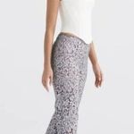 House Of CB Mara Lace Trousers in Silver Metallic Size Small Photo 1