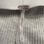 Free People  Women's Pants Heater Gray Superfly Flare Leg Ribbed Knit Size Medium Photo 5