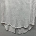 a.n.a . Knit Split Top Womens Small Beachy Coastal Nautical Workwear Career Chic Photo 3