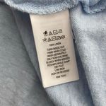 Sigrid Olsen  Linen Shirt Womens XL Blue Scoop Neck Short Sleeves Photo 7