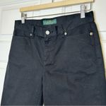 Ralph Lauren LRL Lauren ‎ Jeans Cropped Black Denim Jeans Womens Size 6 Photo 2