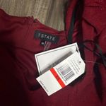 1. State XS state Ruby red long sleeve glitter dress Photo 5