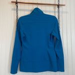 Nike  Women’s Blue Athletic Full Zip Sweatshirt Jacket Size S Sports Athleisure Photo 6