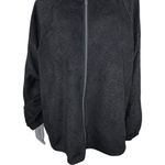 Dennis Basso  Perforated Faux Suede Jacket Black X-Large NWOT Eyelet Lined Photo 6