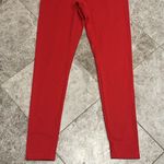 PINK - Victoria's Secret PINK by Victoria’s Secret High Waisted Full Length Ruched V Leggings Red… Photo 4
