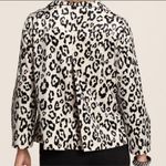 Chico's Chico’s animal print faux fur swing jacket sz 1 (M/8) Photo 4