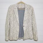 Appleseed’s Blazer Lace Overlay Lined Cream Gray Lining Size 18 White Photo 2