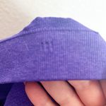 Lululemon Women’s Purple Built In Sports Bra High Neck Tank Top Photo 8