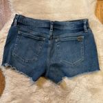 joe's jeans   Raw Edge Hem Frayed‎ Distressed Denim Blue Jean Shorts Sz 30 Photo 7