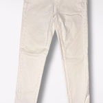 Paige  Skyline Ankle Skinny Jeans White Stretch Denim Size 27 Photo 0