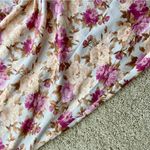 midi floral sun dress with slit Multi Photo 5