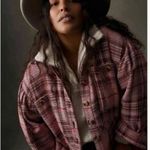 Anthropologie Hudson Plaid Shirt Jacket Size M Photo 5