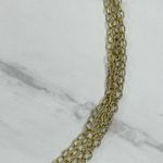 Rainbow Charm Gold and Silver Tone Chain Link Pants Chain Photo 3