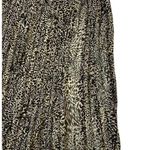 Jones New York Women Size 10 Animal Print Pleated Chiffon Skirt 20-891 Photo 1