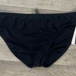Kenneth Cole Black Bikini Swimwear solid bottom NWT xl Photo 0
