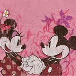 Disney Mickey Minnie Mouse  Store Vintage Pink Thermal Long Sleeve Graphic Shirt Photo 4