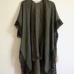 Blu Pepper Cute Crochet swim beach cover up summer Bohemian Boho kimono Photo 0