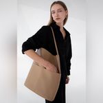 OAK + FORT City Tote Vegan Leather Beige Tan Photo 11