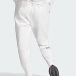 Adidas NEW  Aeroready White Joggers Photo 2