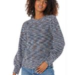 Nic+Zoe  Femme Sleeve Long Sleeves Spacedye Cotton Blend Pullover Sweater Sz XL Photo 0