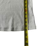 & Other Stories & Other Stories Ivory Ribbed Metallic Sleeveless Tank Top Women Sz Small | 70-24 Photo 3