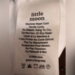 Aritzia Little Moon Blue and White Snapdragon Satin PJ Style Pant Photo 5