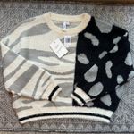 Elan  | Bloomingdale’s Mixed Animal Print Sweater - Small Photo 3