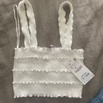 ZARA Ruffle Crop Top Photo 0