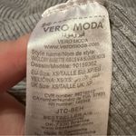 VERO MODA  Glory Babette Gray Ribbed‎ V Neck Long Sleeve Pullover Sweater Sz XS Photo 3