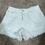SheIn  White Jean Shorts Photo 0