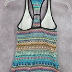 N by Next Blue Print Racerback Padded Swimwear Tankini Tank Top Small 32 B/C Photo 1