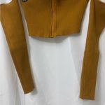 Love Culture  Tan Ribbed Off-Shoulder Top Photo 3