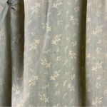 Free People  Small Hillside Chambray Denim Bibbed Pintuck Button-up Blouse Cabin Photo 4