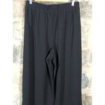 Sanctuary Evereve Pants Woman's Medium Black Wide Leg Split Hem NEW CP0860BE4 Photo 5