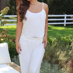 Payton pearly pant bridal set White Size XS Photo 0