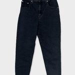 Levi's Silvertab Levi’s Mom Jeans Size 27 Black Denim High Waist Ankle Photo 0