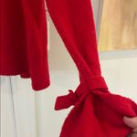 J. McLaughlin  Red Wool Alpaca Blend Sweater Large Photo 3