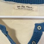 We The Free Free people  To the Woods sweater light combo size small Photo 6