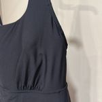 Lands End Chlorine Resistant Tummy Control Square Neck Swim Dress 20W Black Photo 5