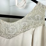 Forever Yours Beaded Gown With Jacket Size 16 MOTB Champagne Size 16 Photo 7