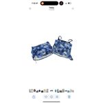 Lands' End  Tankini Tie Dye Square Neck UPF50 Underwire top & swim skirt Size 14 Photo 1