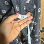 Summa‎ Silk women gray Patterned Shirt button down size XL Blue Photo 4